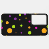 Polka-puntpatroon Samsung Galaxy Hoesje (Linkerkant)