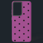 Polka-puntpatroon Samsung Galaxy Hoesje<br><div class="desc">Voor echte liefhebbers van polka-stippen</div>