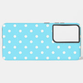 Polka-puntpatroon Samsung Galaxy Hoesje (Linkerkant)