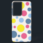 Polka-puntpatroon Samsung Galaxy Hoesje<br><div class="desc">Voor echte liefhebbers van polka-stippen</div>