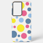 Polka-puntpatroon Samsung Galaxy Hoesje (Achterkant)