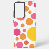 Polka-puntpatroon Samsung Galaxy Hoesje (Achterkant)