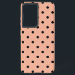 Polka-puntpatroon Samsung Galaxy Hoesje<br><div class="desc">Voor echte liefhebbers van polka-stippen</div>