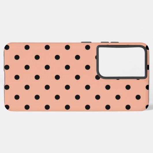 Polka-puntpatroon Samsung Galaxy Hoesje (Linkerkant)