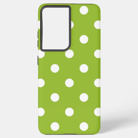 Polka-puntpatroon Samsung Galaxy Hoesje (Achterkant)