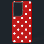 Polka-puntpatroon Samsung Galaxy Hoesje<br><div class="desc">Voor echte liefhebbers van polka-stippen</div>