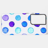 Polka-puntpatroon Samsung Galaxy Hoesje (Linkerkant)