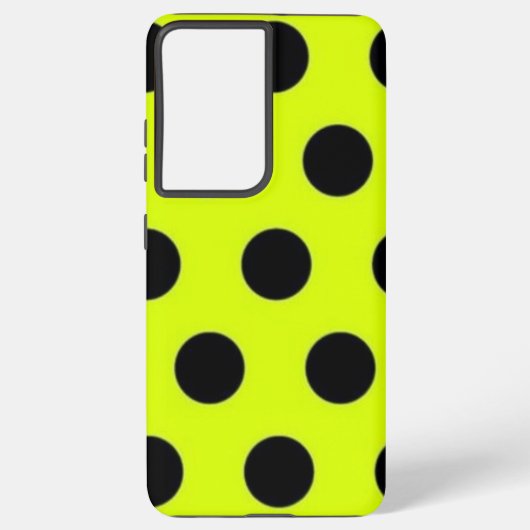 Polka-puntpatroon Samsung Galaxy Hoesje (Achterkant)
