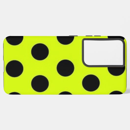 Polka-puntpatroon Samsung Galaxy Hoesje (Linkerkant)