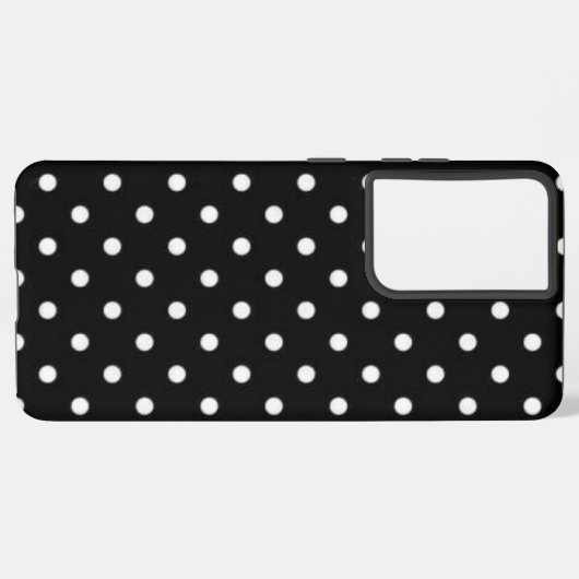 Polka-puntpatroon Samsung Galaxy Hoesje (Linkerkant)