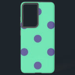 Polka-puntpatroon Samsung Galaxy Hoesje<br><div class="desc">Voor echte liefhebbers van polka-stippen</div>