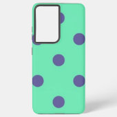 Polka-puntpatroon Samsung Galaxy Hoesje (Achterkant)