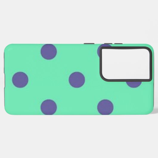 Polka-puntpatroon Samsung Galaxy Hoesje (Linkerkant)
