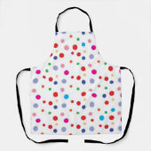 Polka-puntpatroon Schort (Voorkant)