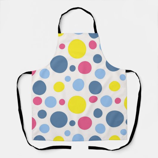 Polka-puntpatroon Schort (Voorkant)