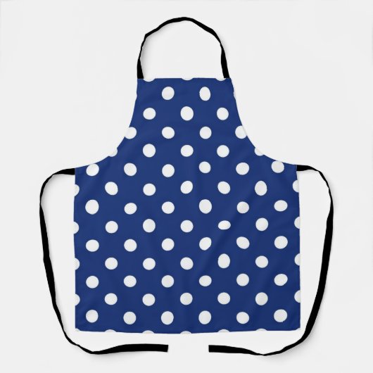 Polka-puntpatroon Schort (Voorkant)