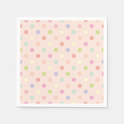 Polka-puntpatroon Servet (Voorkant)