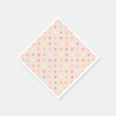 Polka-puntpatroon Servet (Hoek)