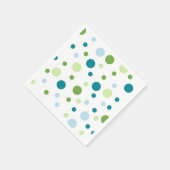 Polka-puntpatroon Servet (Hoek)