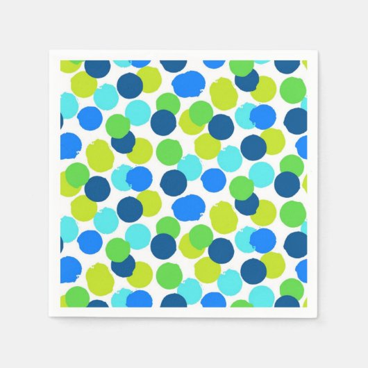 Polka-puntpatroon Servet (Voorkant)