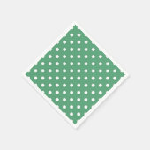 Polka-puntpatroon Servet (Hoek)