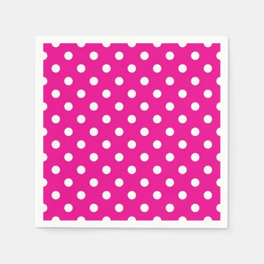 Polka-puntpatroon Servet (Voorkant)