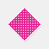 Polka-puntpatroon Servet (Hoek)