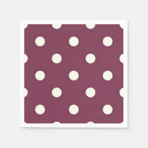Polka-puntpatroon Servet
