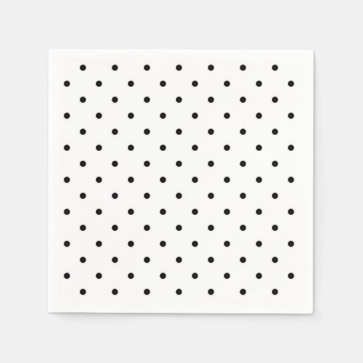 Polka-puntpatroon Servet (Voorkant)