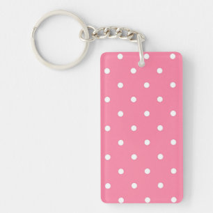 Polka-puntpatroon Sleutelhanger