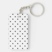 Polka-puntpatroon Sleutelhanger (achterkant)