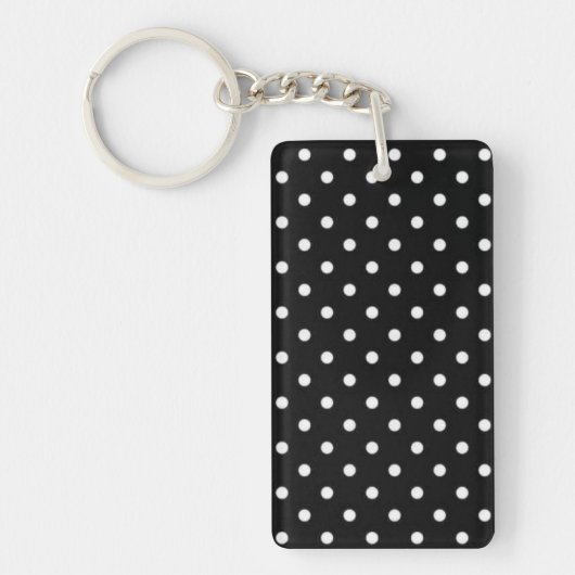 Polka-puntpatroon Sleutelhanger (Voorkant)