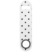 Polka-puntpatroon Speed Flessenopener (Achterkant)