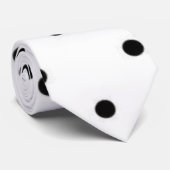 Polka-puntpatroon Stropdas (Opgerold)