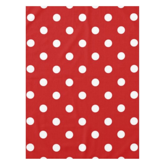Polka-puntpatroon Tafelkleed (Voorkant)