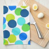 Polka-puntpatroon Theedoek (Quarter Fold)