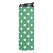 Polka-puntpatroon Thermosbeker (Gedraaid links)