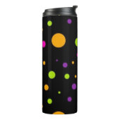 Polka-puntpatroon Thermosbeker (Gedraaid links)