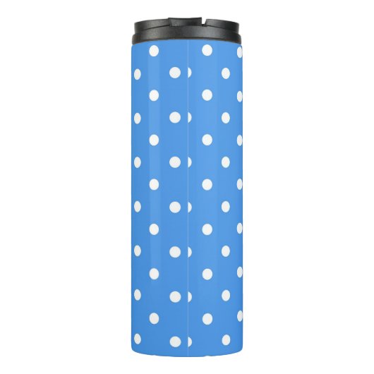 Polka-puntpatroon Thermosbeker (Achterkant)