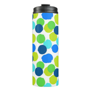 Polka-puntpatroon Thermosbeker
