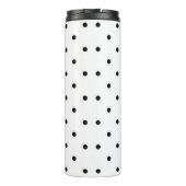 Polka-puntpatroon Thermosbeker (Achterkant)