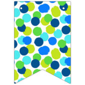 Polka-puntpatroon Vlaggetjes (Derde vlag)
