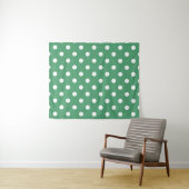 Polka-puntpatroon Wandkleed (In Situ (horizontaal))