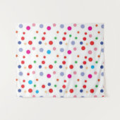 Polka-puntpatroon Wandkleed (Voorkant (horizontaal))