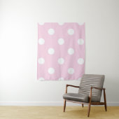 Polka-puntpatroon Wandkleed (In situ)