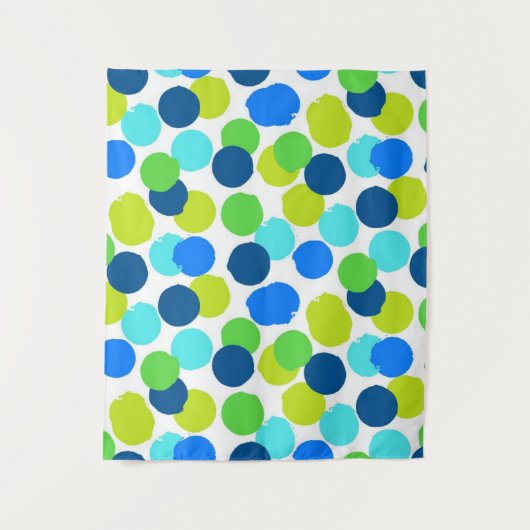 Polka-puntpatroon Wandkleed (Voorkant)