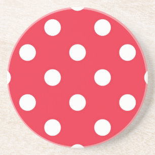Polka-puntpatroon Zandsteen Onderzetter