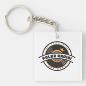Polka Radio Acrylic Keychain (voorkant)