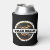 Polka Radio Can Koozie (Blikje Voorkant)