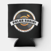 Polka Radio Can Koozie (Voorkant)